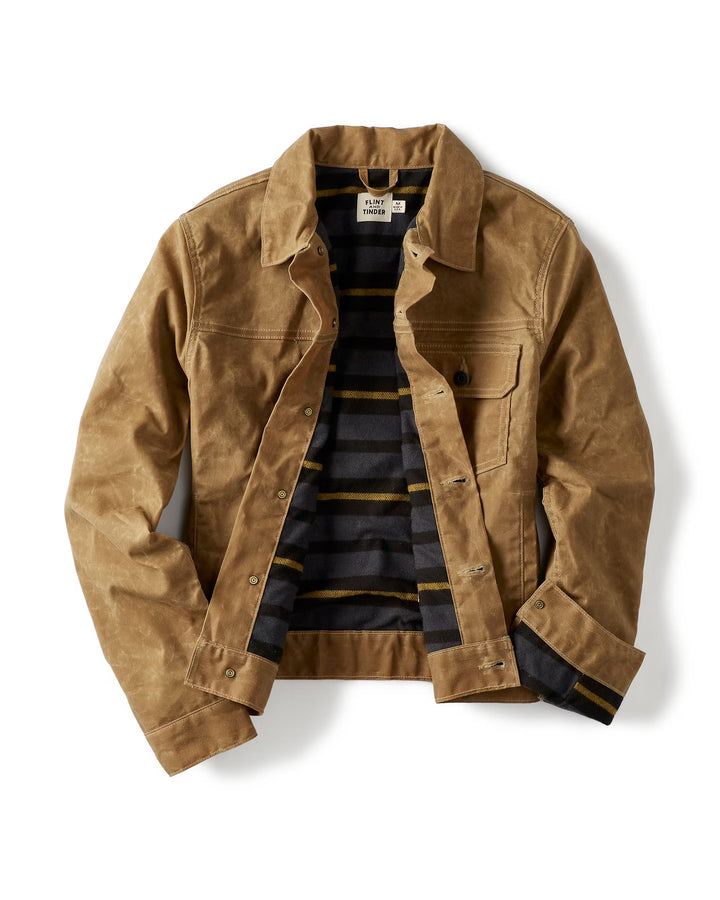 Flannel Lined Trucker Jacket - Woman