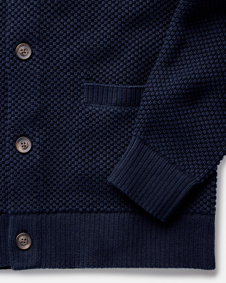 The Crawford Sweater in Navy