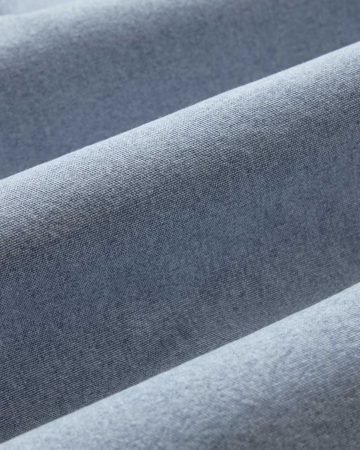 The Cadet Shirt in Washed Indigo Oxford