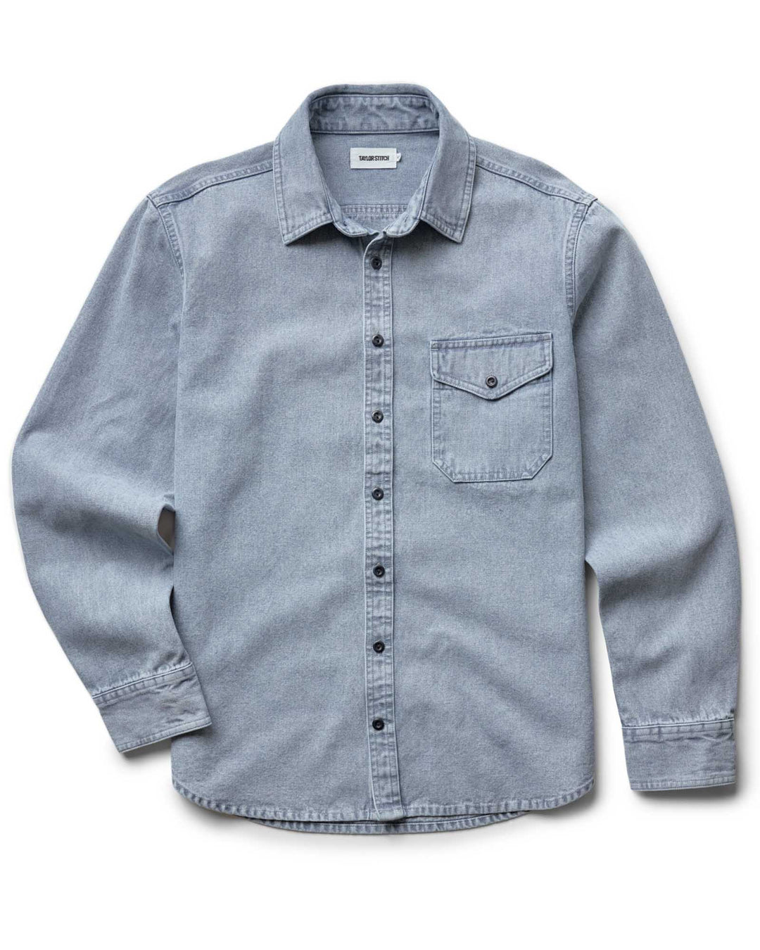 The Cadet Shirt in Washed Indigo Oxford