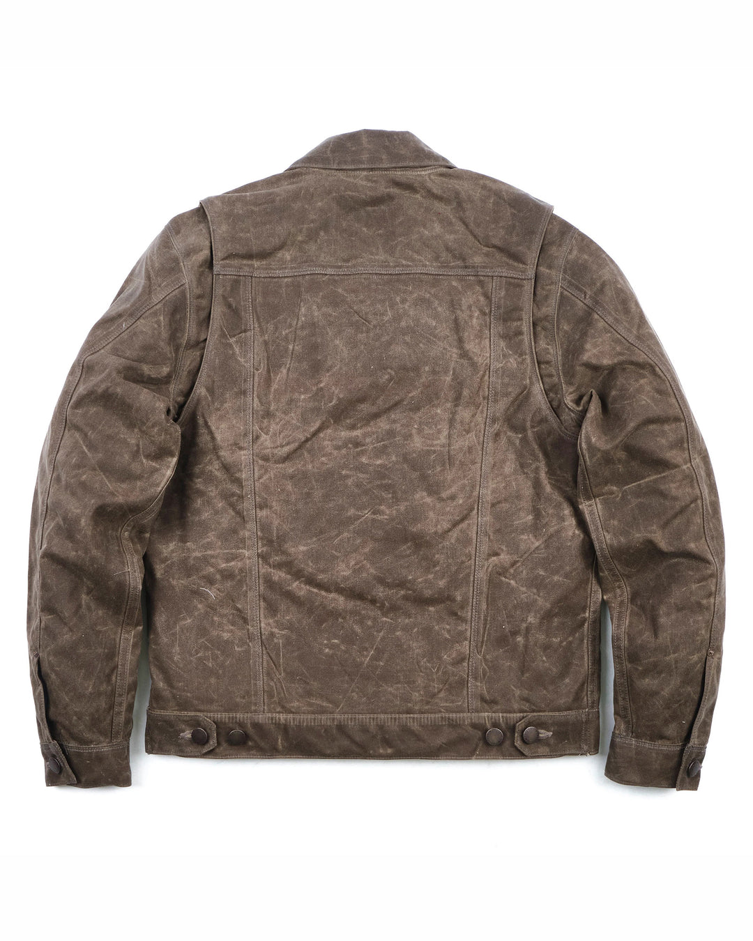 riders jacket waxed canvas tobacco Freenote Cloth It will develop a unique patina as the wax is displaced in high wear areas freenote cloth | riders jacket