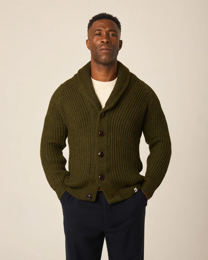 The Wilkinson Cardigan in Olive