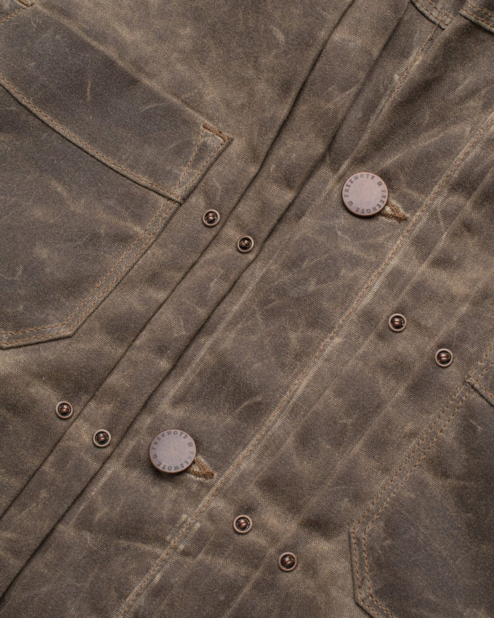 Waxed Riders Jacket in Oak