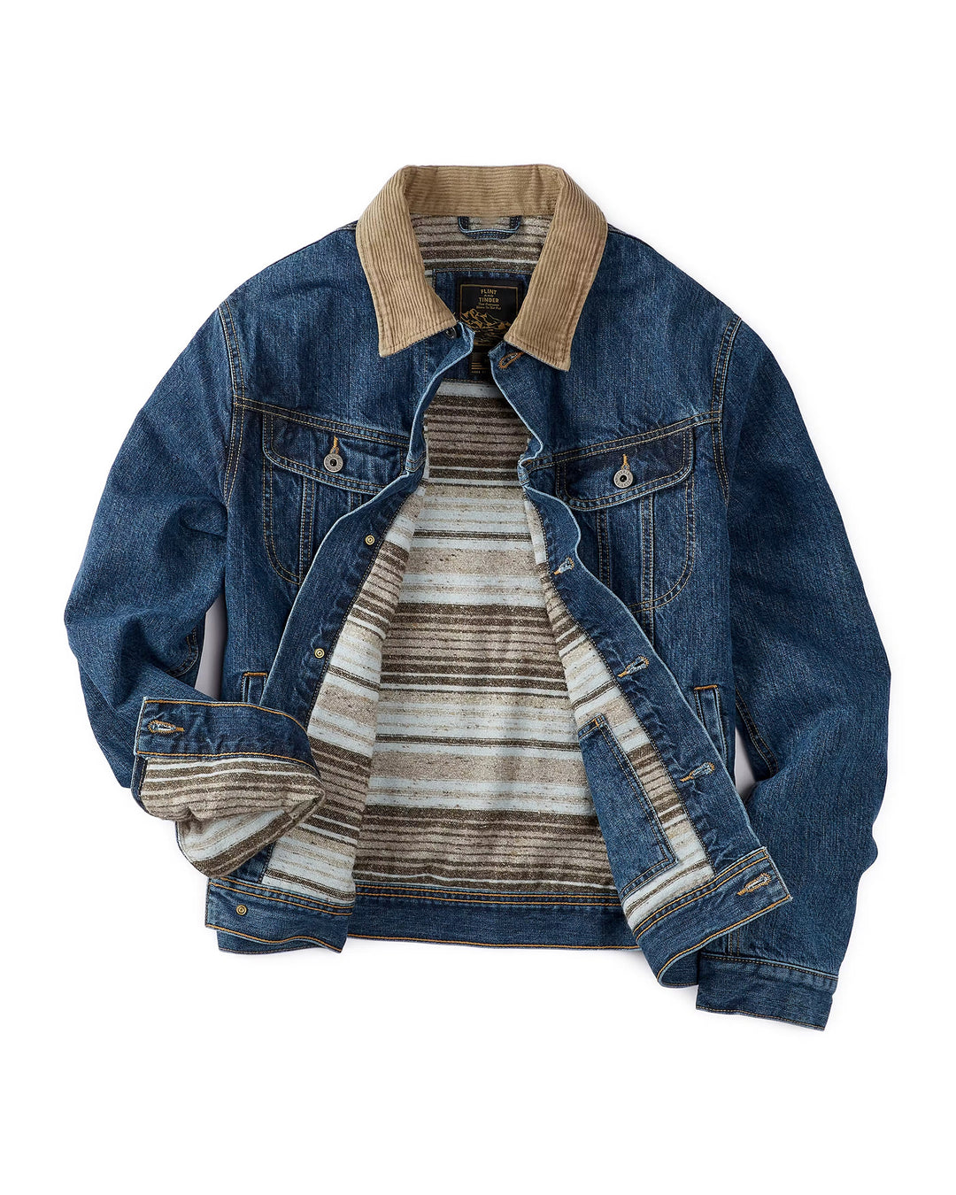The Flannel Lined Denim Trucker Jacket