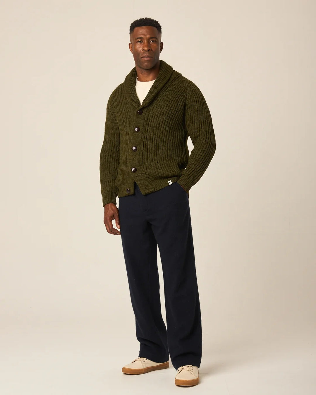 The Wilkinson Cardigan in Olive