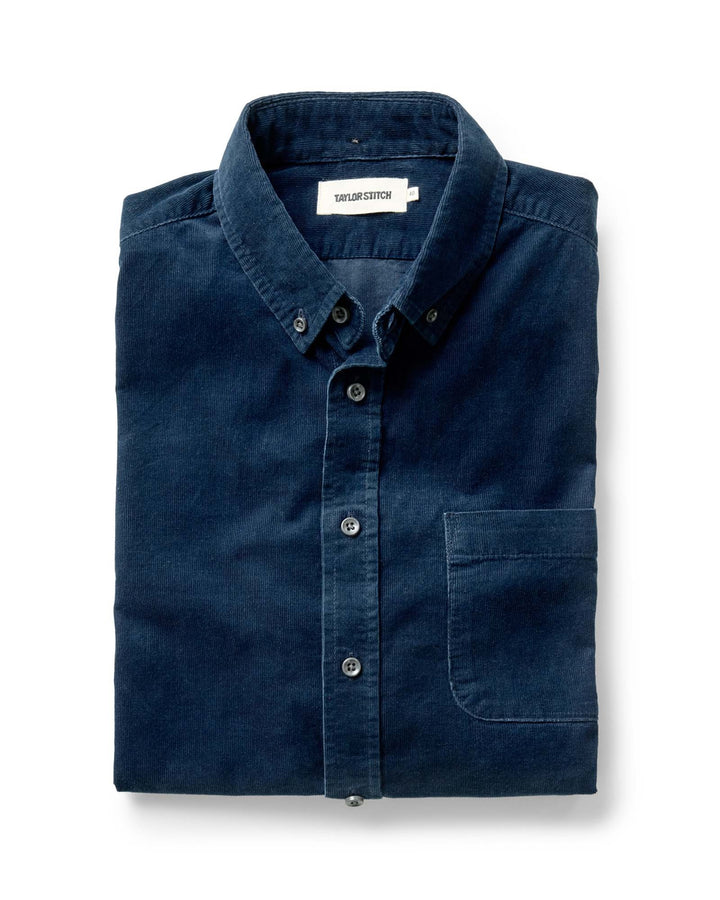 The Jack in Heather Rinsed Indigo Pincord