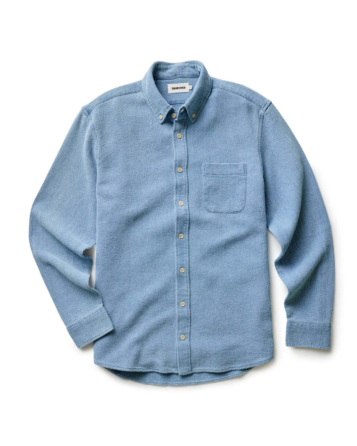 The Jack in Washed Indigo Waffle
