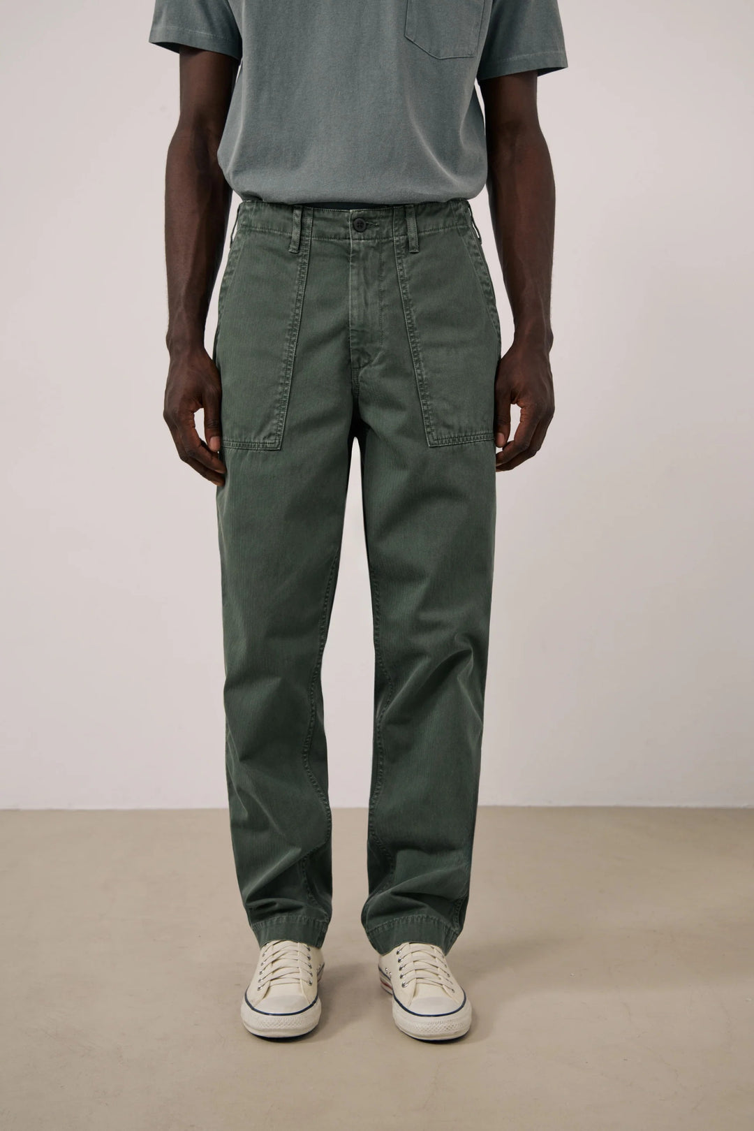 Fatigues in Military Herringbone