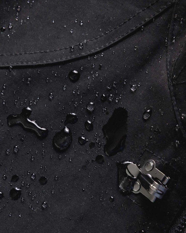 The Cinder Jacket in Coal Dry Wax