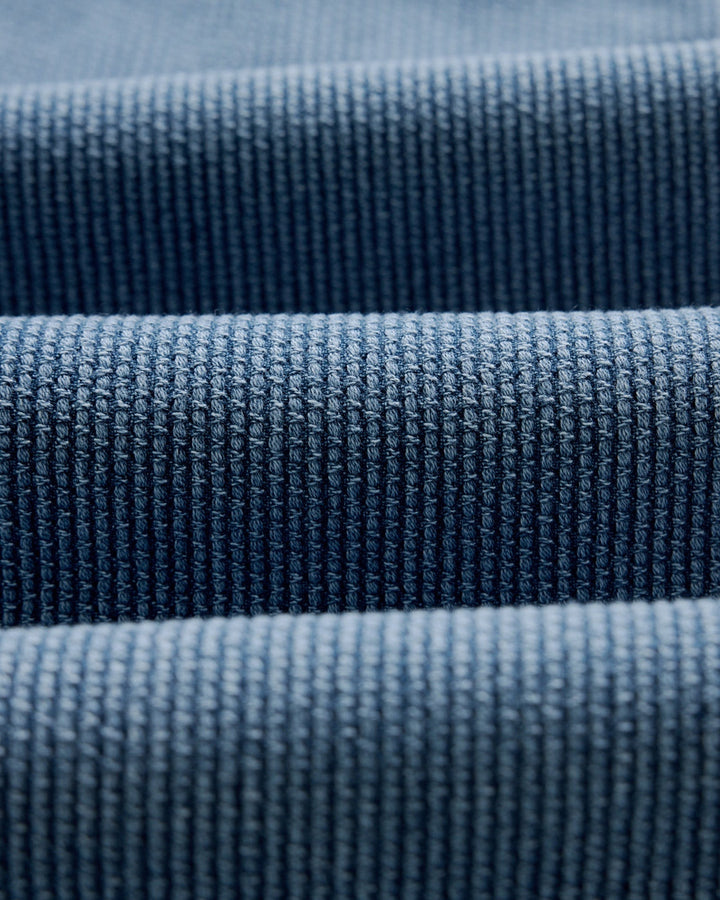 The Apres Pant in Washed Indigo Sashiko