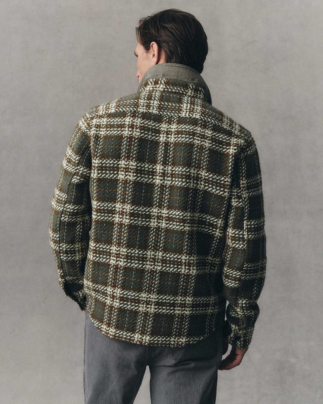 The Cutter Overshirt in Buzzard Check