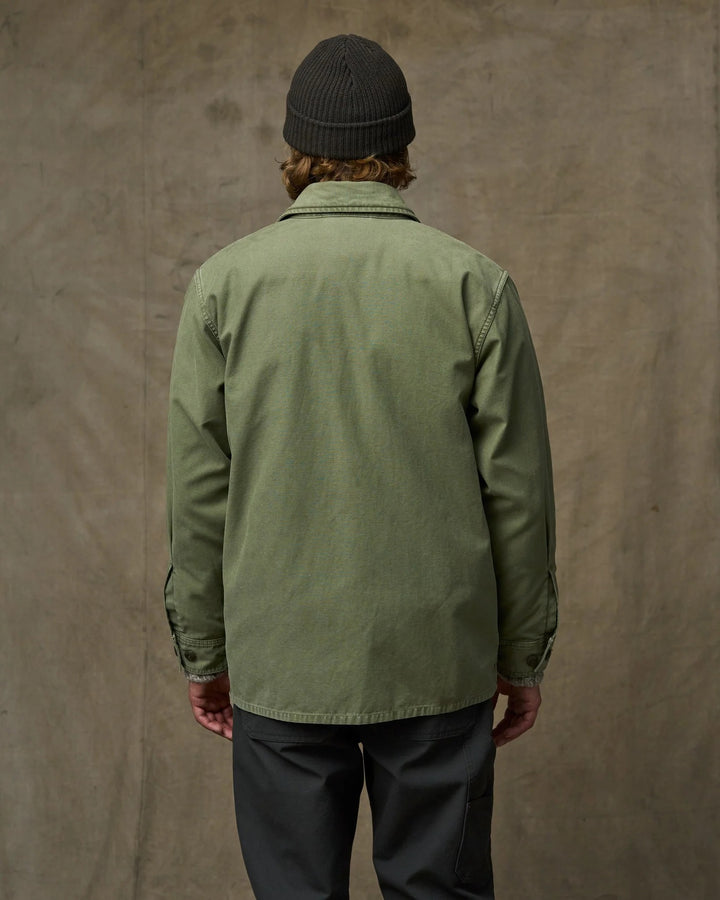 Field Cruiser Jacket in Washed Fatigue Green