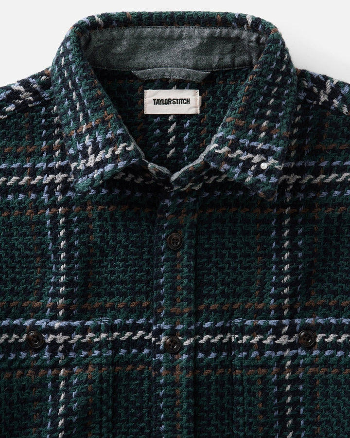 The Cutter Overshirt in Canal Check