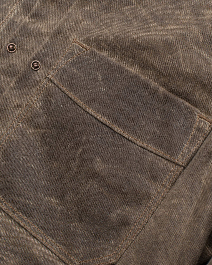 Waxed Riders Jacket in Oak