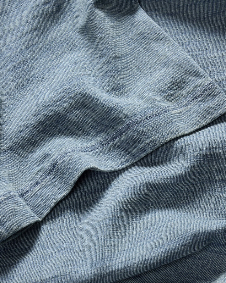 The Slub Tee in Washed Indigo