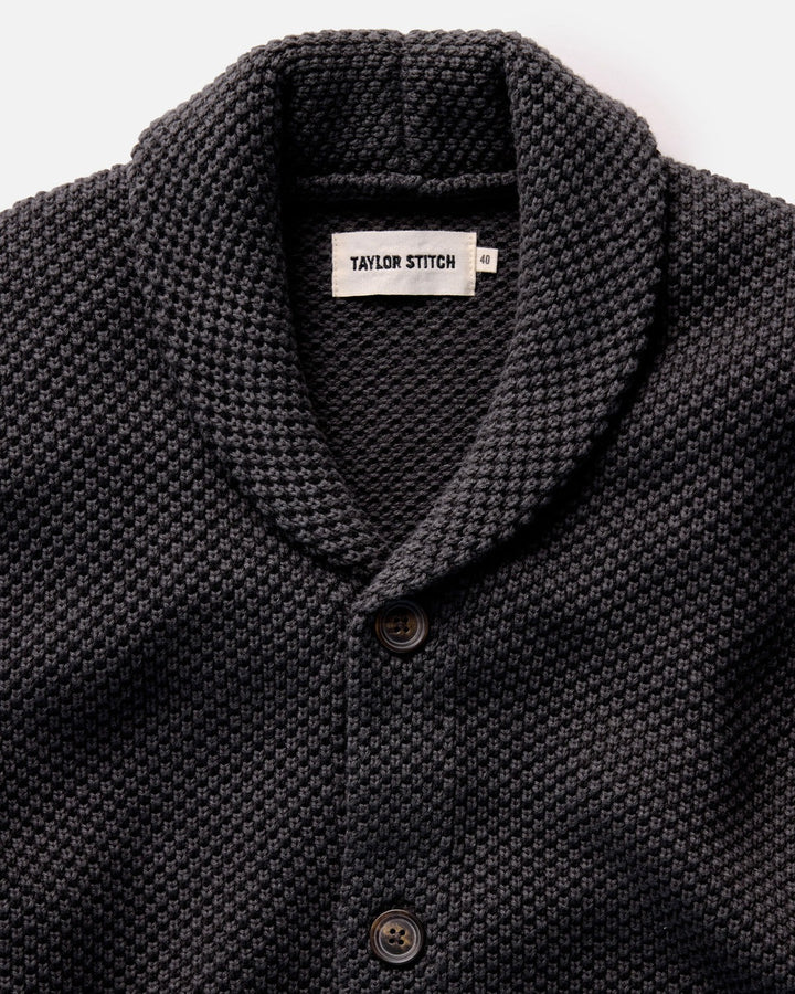 The Crawford Sweater in Charcoal