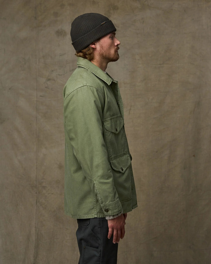 Field Cruiser Jacket in Washed Fatigue Green