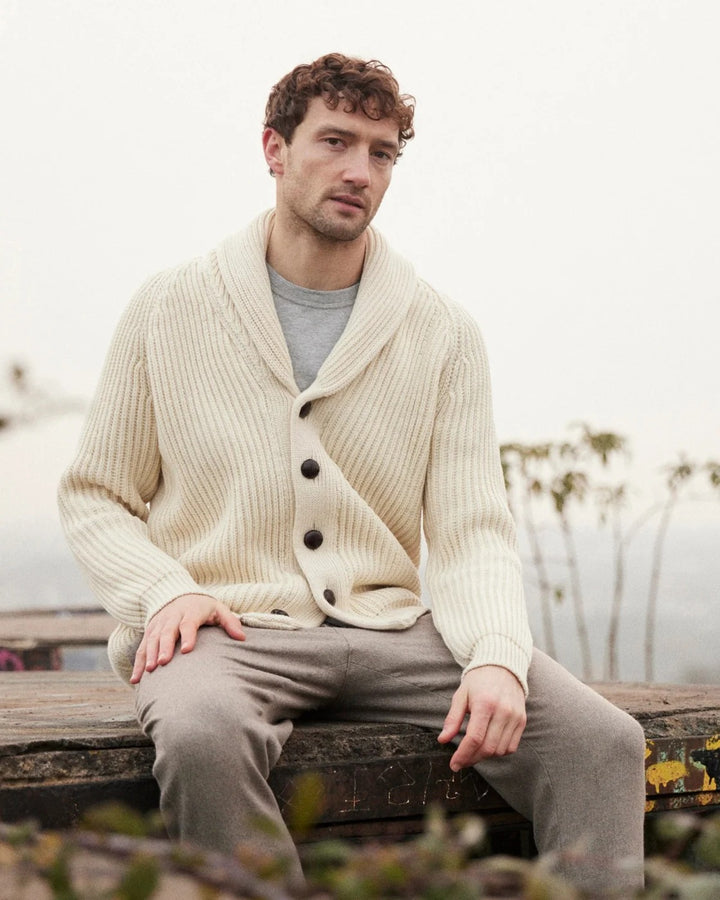 The Wilkinson Cardigan in Ecru