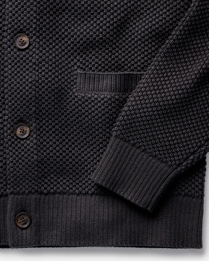 The Crawford Sweater in Charcoal