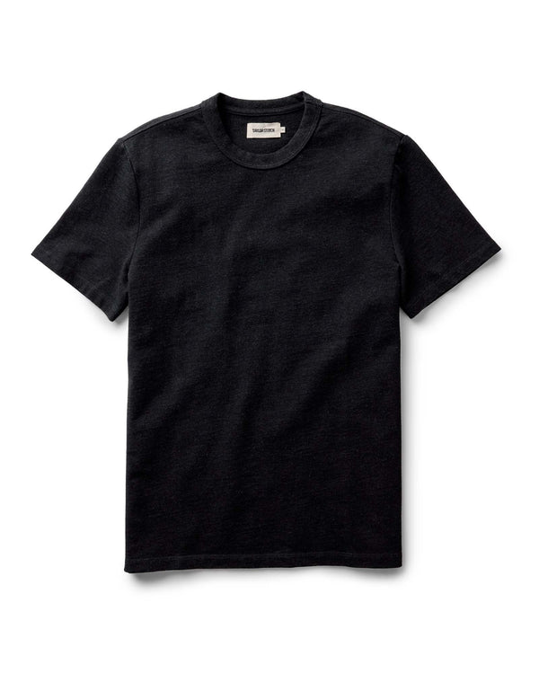 The Organic Cotton Shop Tee in Coal Twist