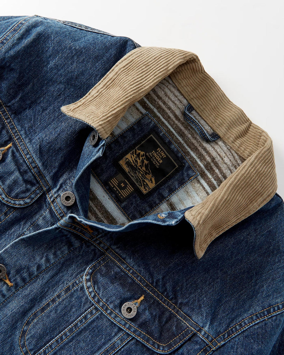 The Flannel Lined Denim Trucker Jacket