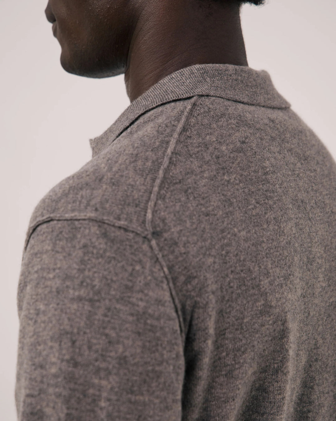 Cashmere Polo Sweater