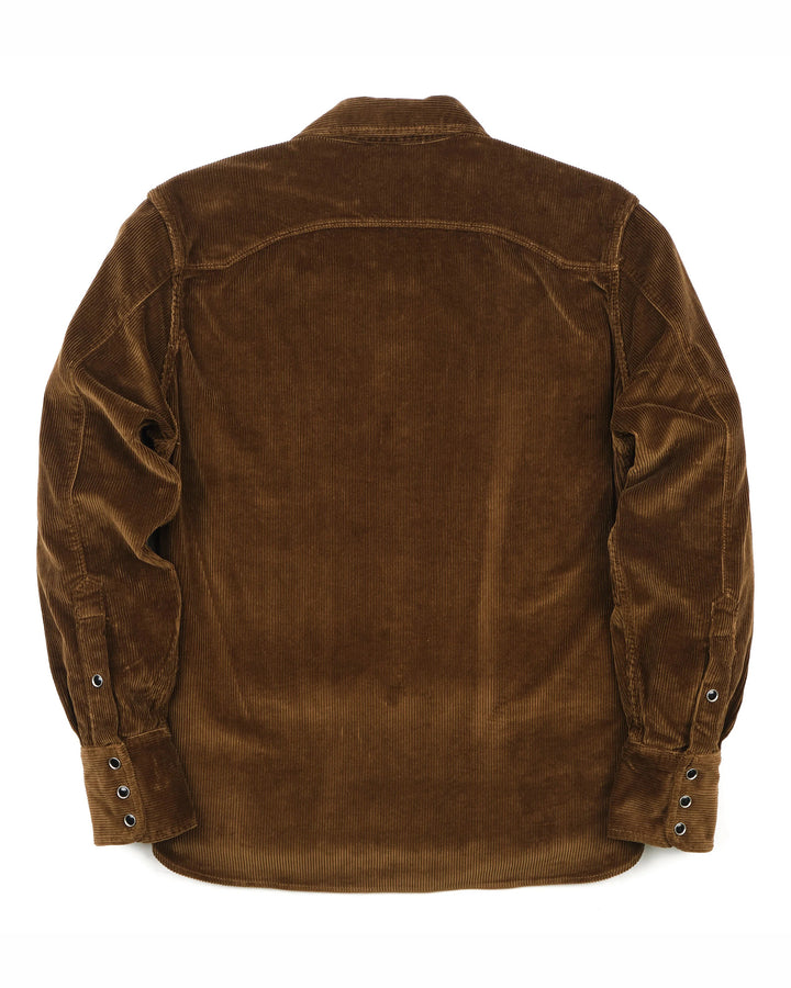 Calico in Gold Corduroy