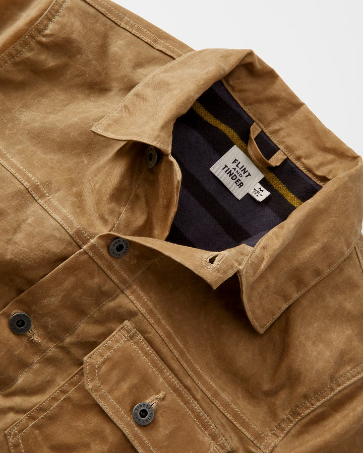 Flannel Lined Trucker Jacket - Woman