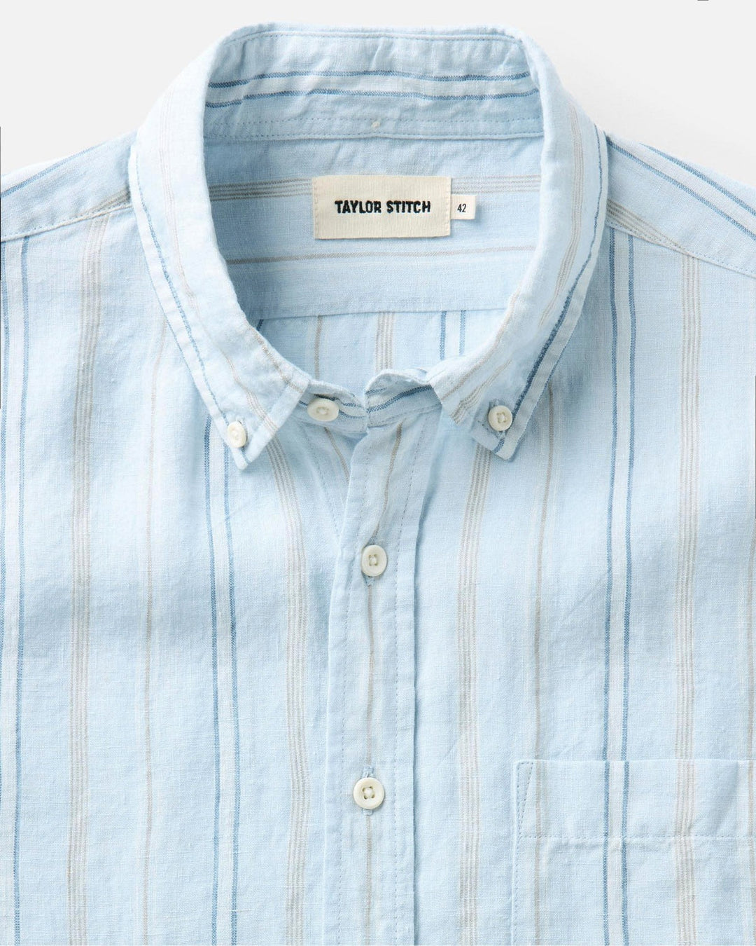The Jack in Blue Sky Stripe Linen