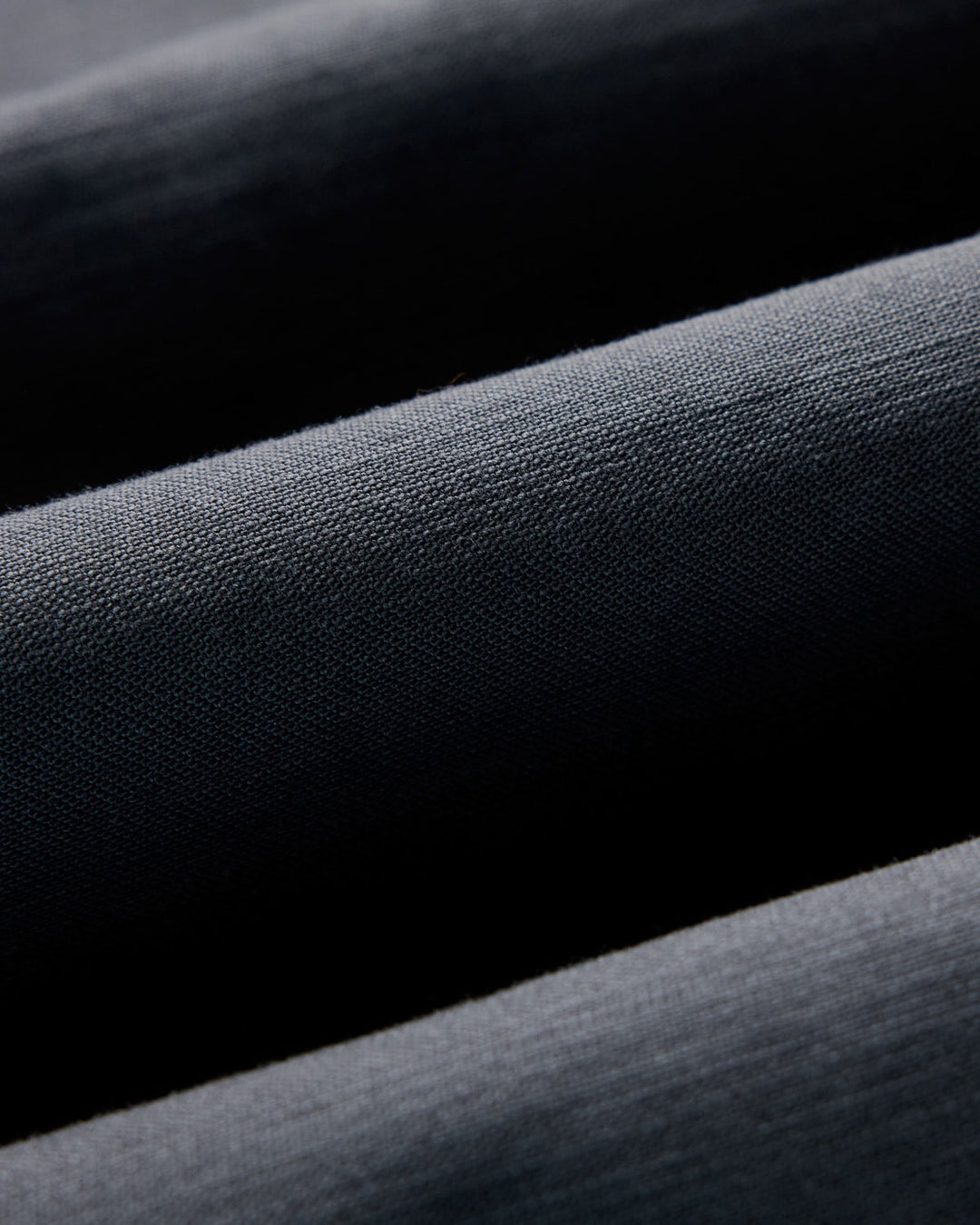The Surplus Shirt in Faded Black Reverse Sateen