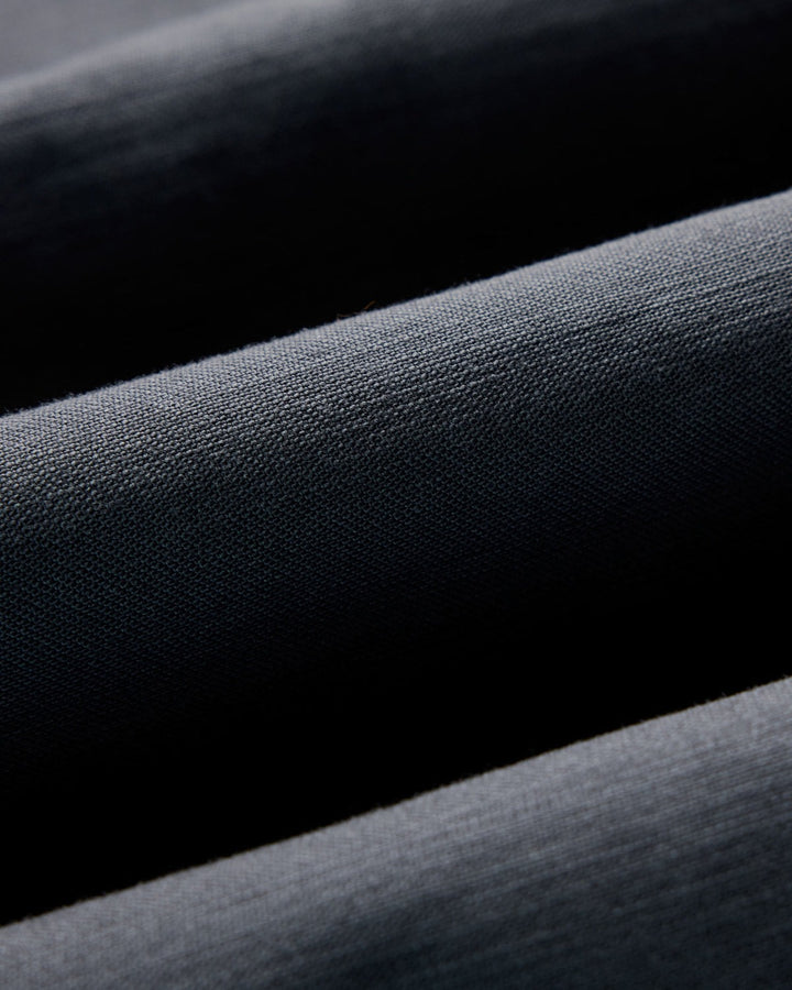 The Surplus Shirt in Faded Black Reverse Sateen
