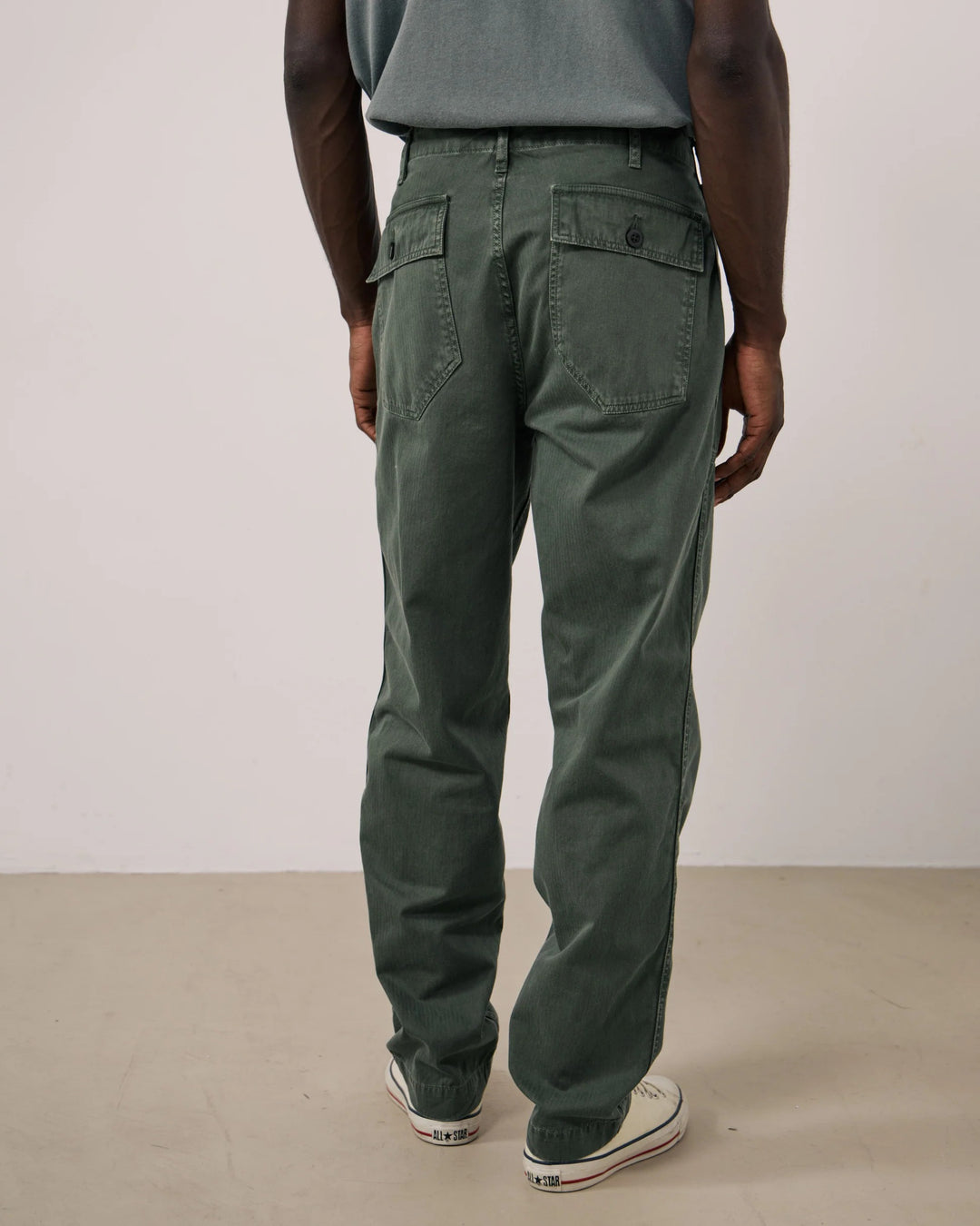 Fatigues in Military Herringbone