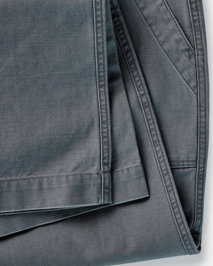 The Surplus Pant in Faded Black Reverse Sateen