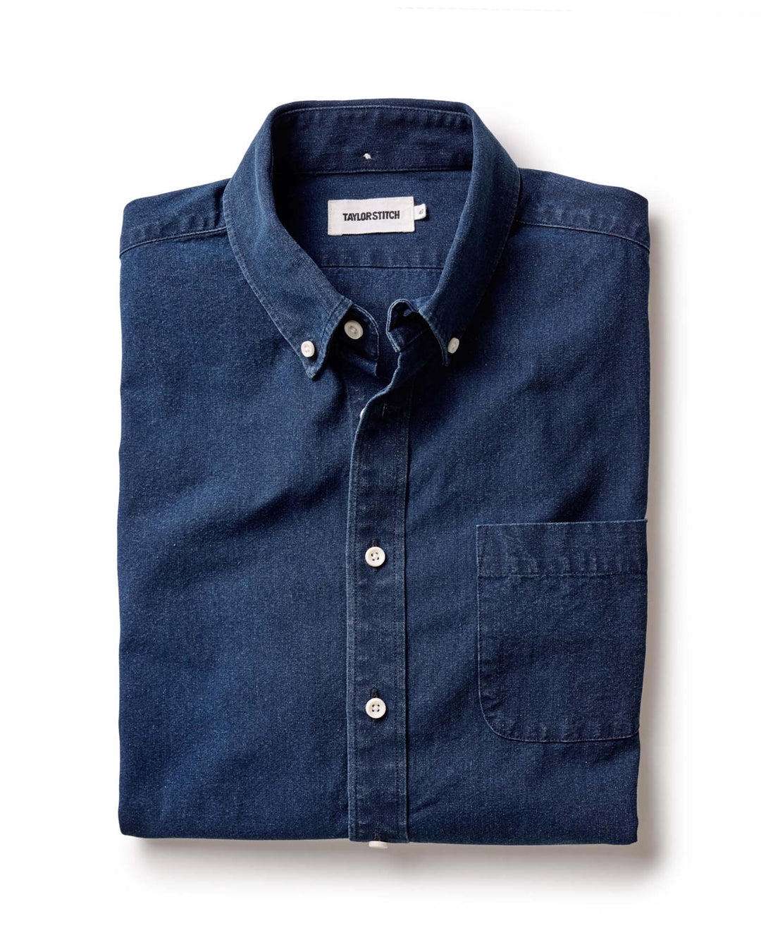 Taylor Stitch The Jack in Rinsed Indigo Oxford