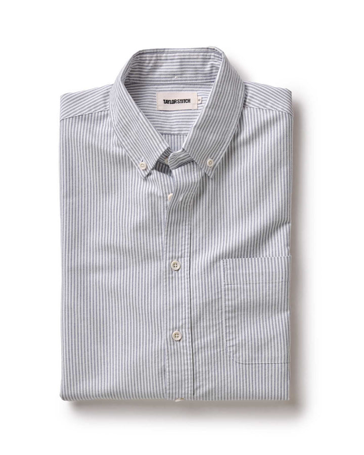 The Jack in Navy University Stripe Everyday Oxford