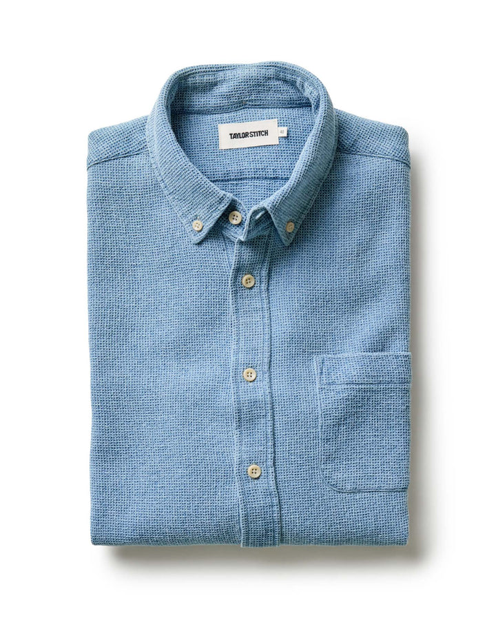 The Jack in Washed Indigo Waffle