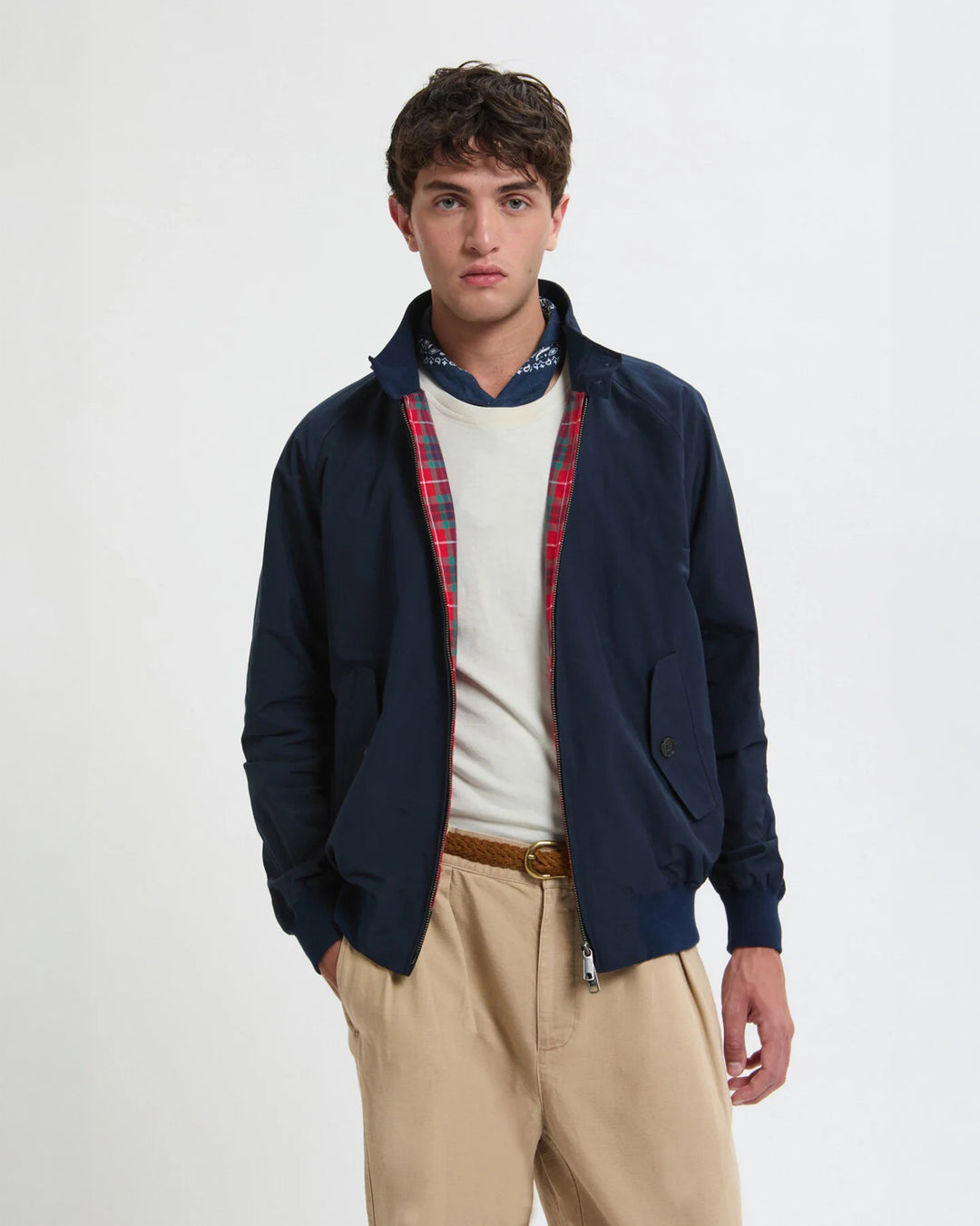 G9 Harrington Jacket in Navy