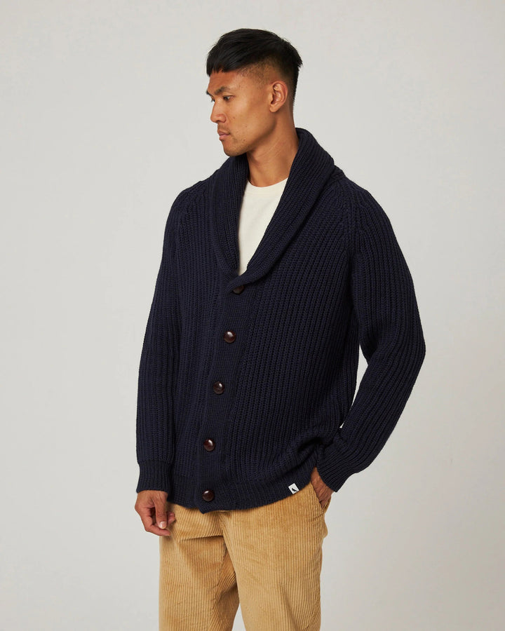 The Wilkinson Cardigan in Navy