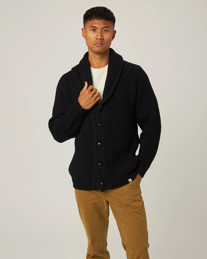 The Wilkinson Cardigan in Navy