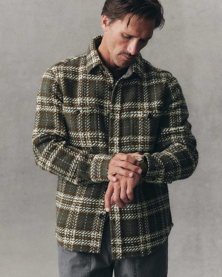 The Cutter Overshirt in Buzzard Check