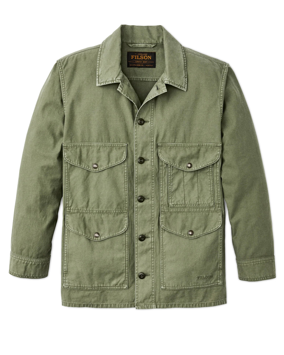 Field Cruiser Jacket in Washed Fatigue Green