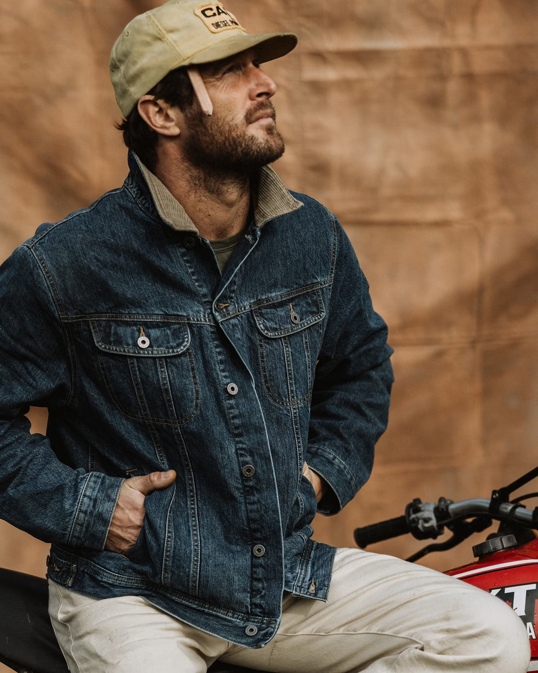 The Flannel Lined Denim Trucker Jacket