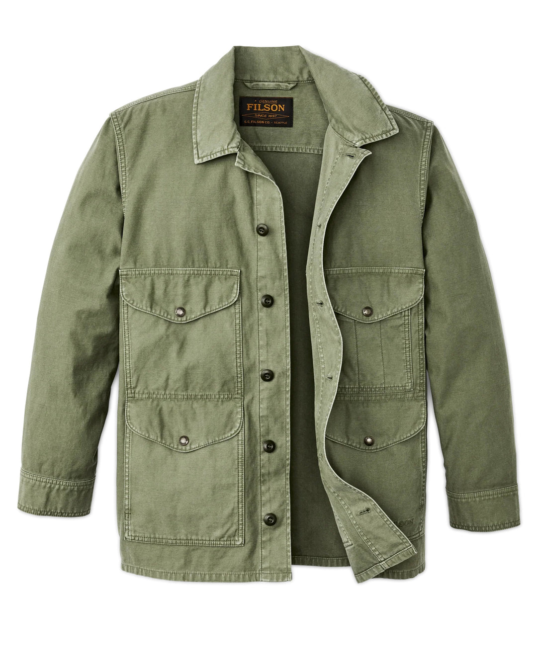 Field Cruiser Jacket in Washed Fatigue Green