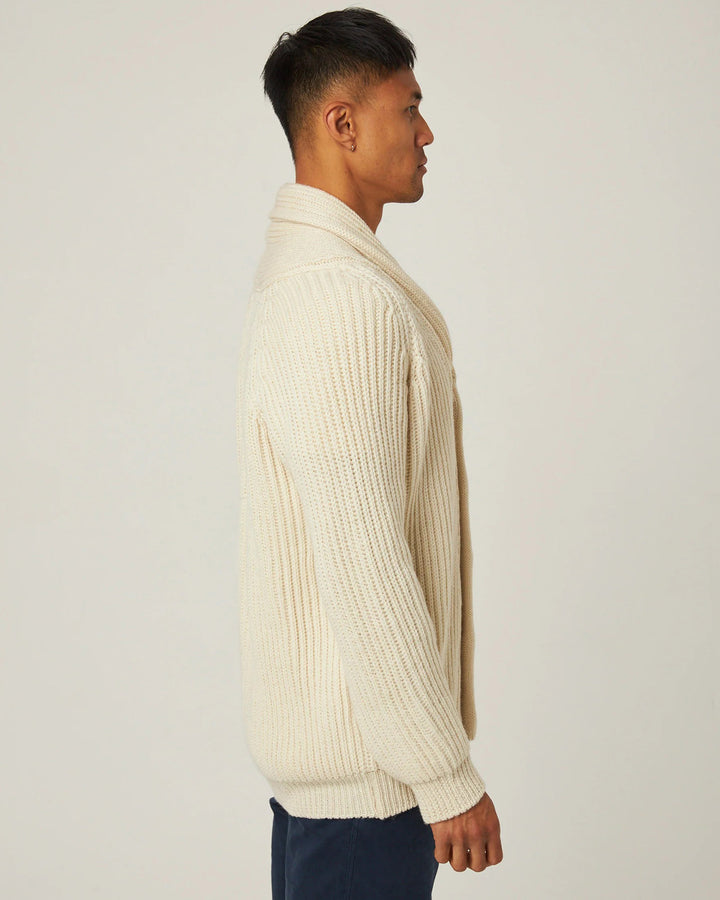 The Wilkinson Cardigan in Ecru
