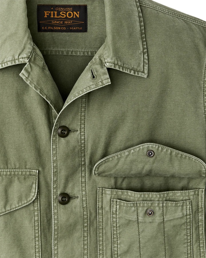 Field Cruiser Jacket in Washed Fatigue Green