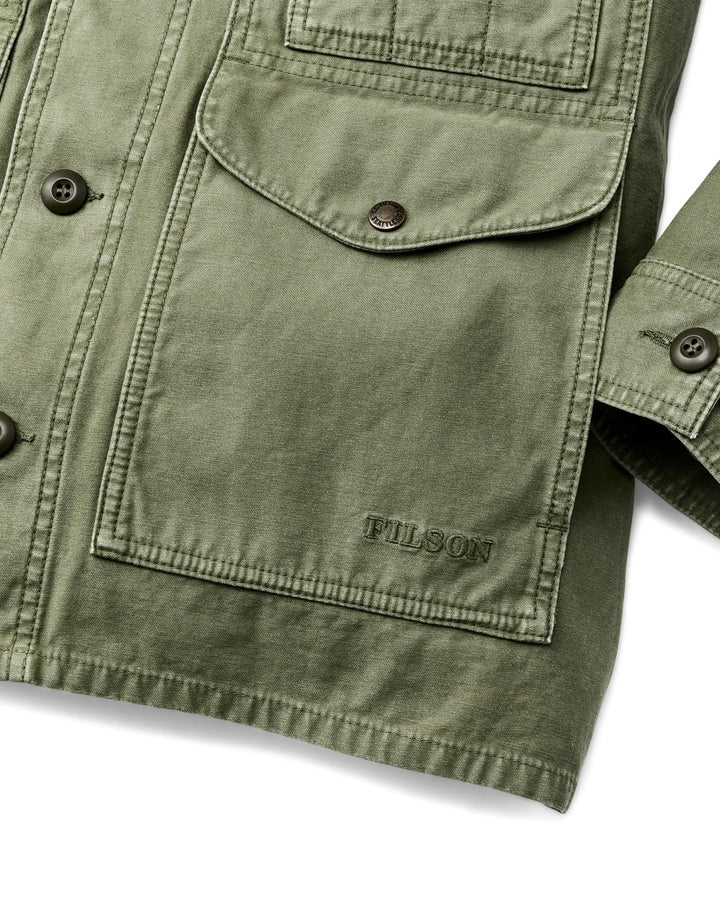 Field Cruiser Jacket in Washed Fatigue Green