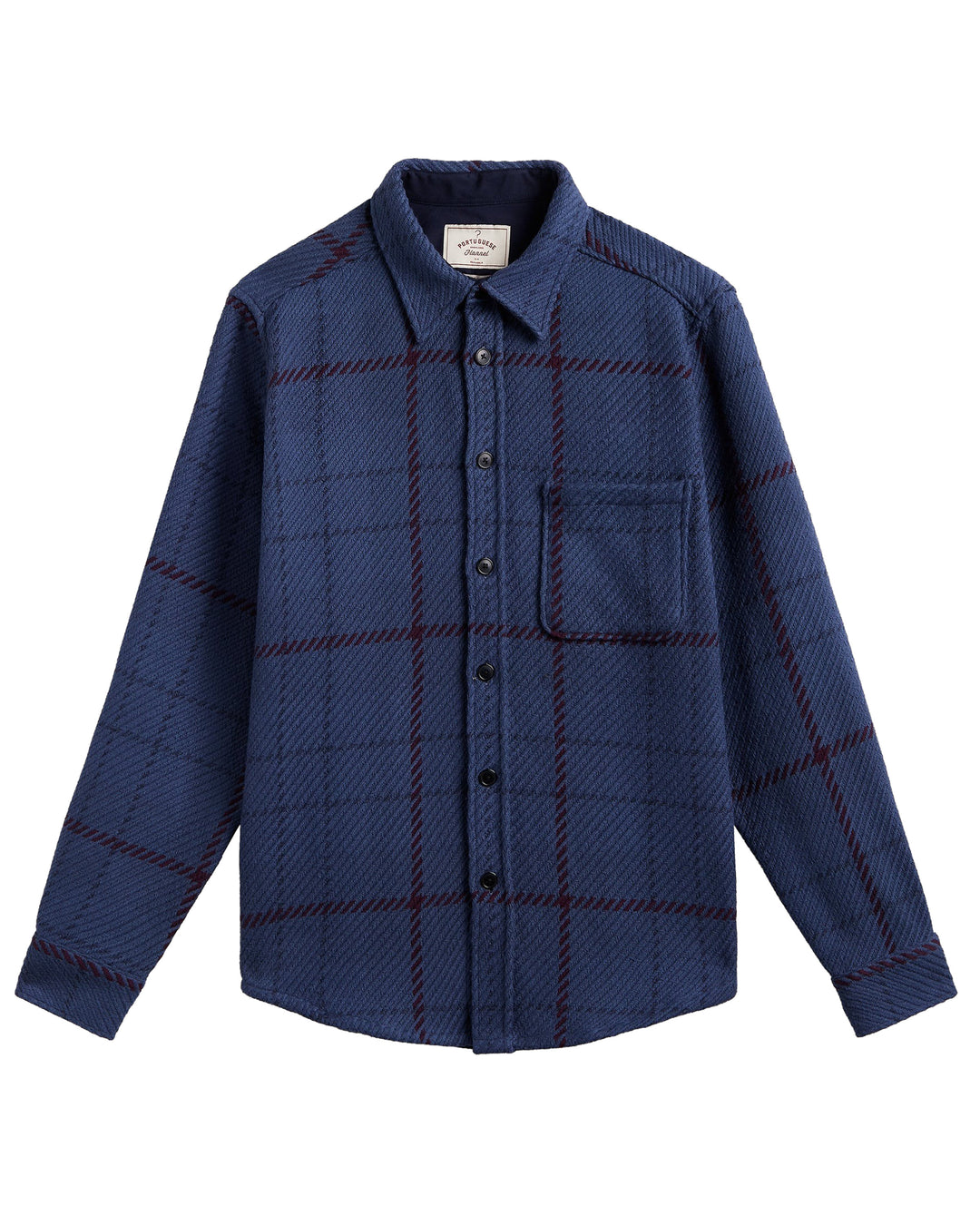 Upper Overshirt In Petrol Blue