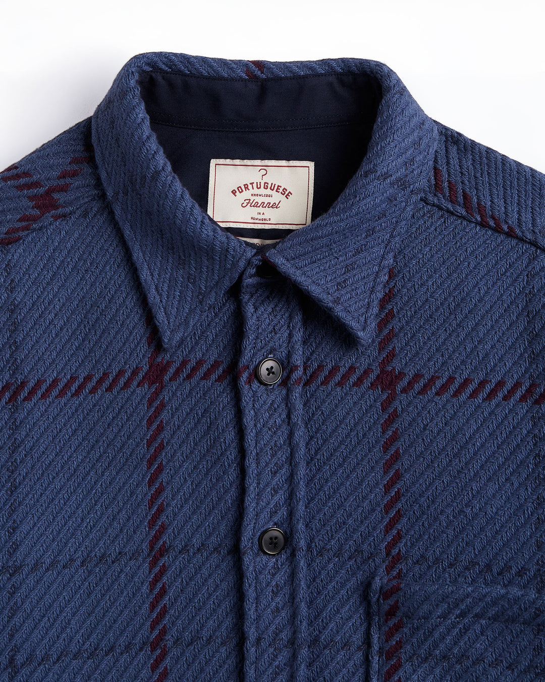 Upper Overshirt In Petrol Blue