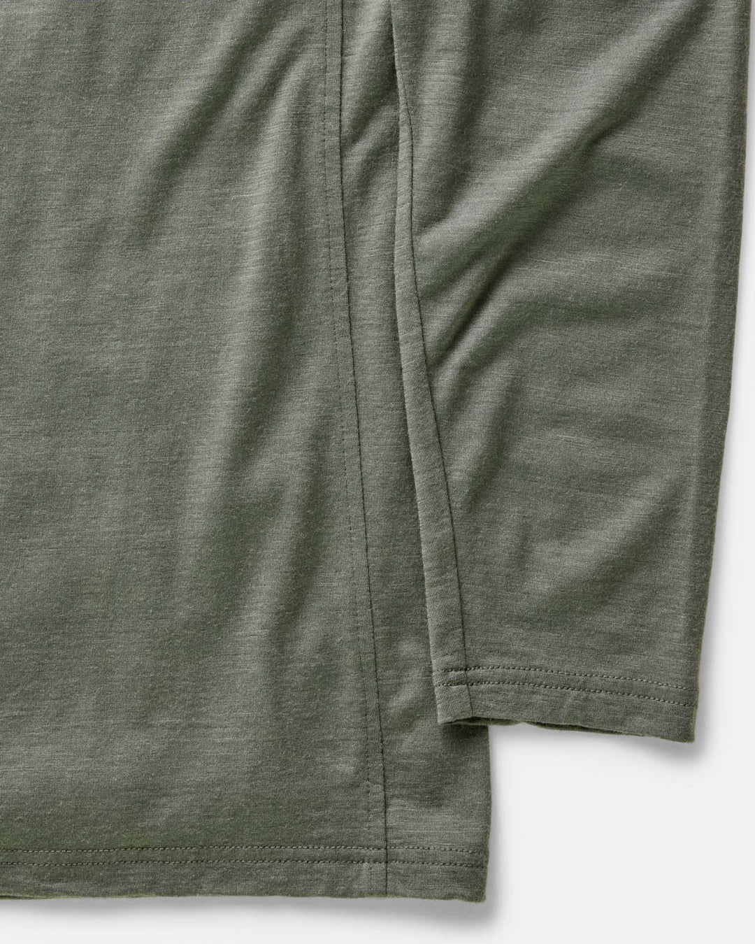 The Ridgeline Merino Half Zip in Field Olive