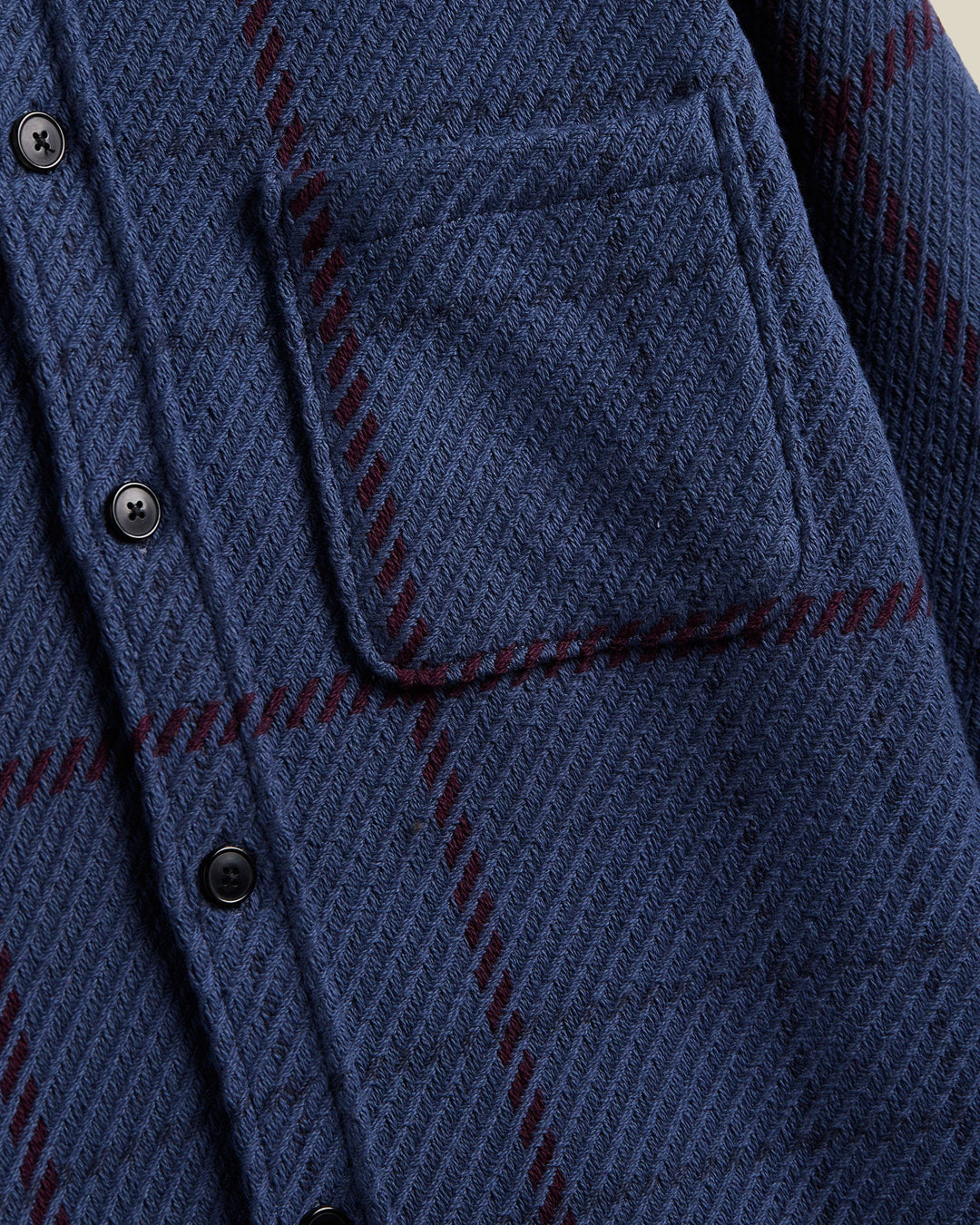 Upper Overshirt In Petrol Blue